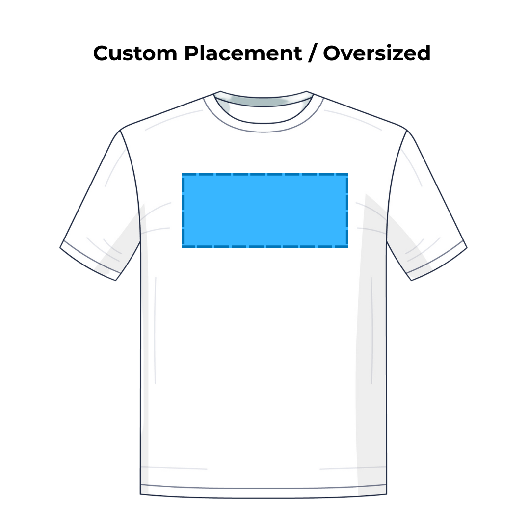 Custom Embroidered Round Neck T-Shirt