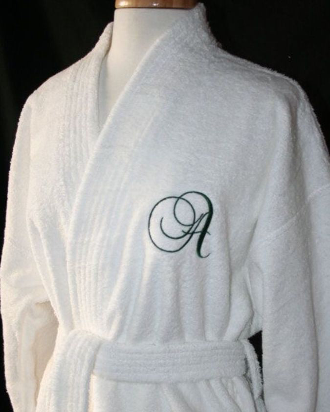 Plush Personalized Bath Robe