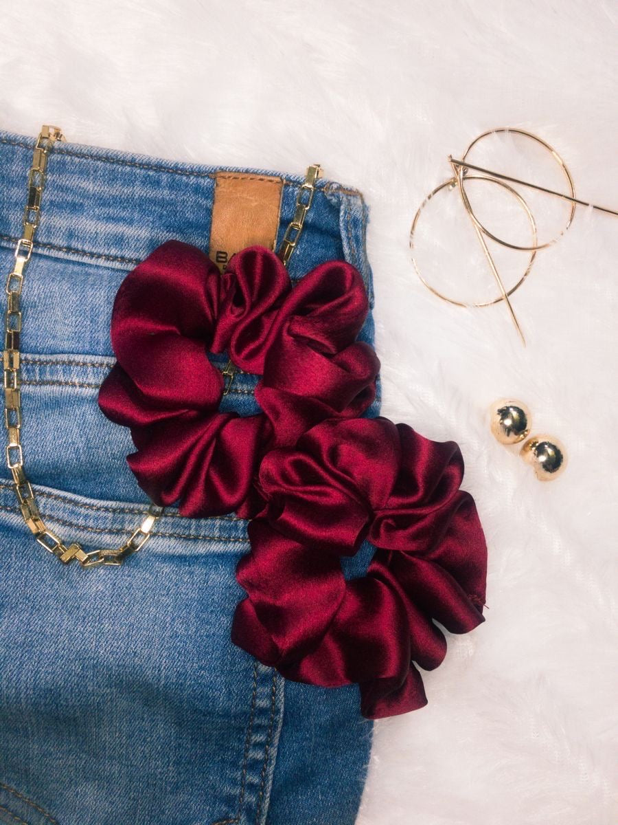 Satin Scrunchies – Soft, Luxe & Everyday Cute